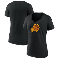 Phoenix Suns Women's Primary Logo V-Neck T-Shirt Discount