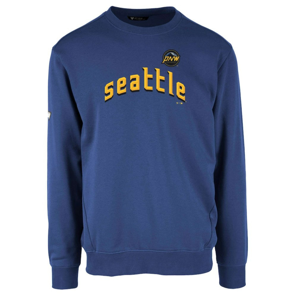 Seattle Mariners Levelwear City Connect Zane Core Logo Pullover Sweatshirt | MLB Outlet