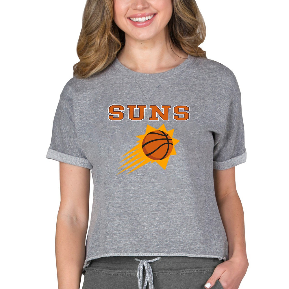 Phoenix Suns Concepts Sport NBA Women's Concepts Mainstream Terry SS Top On Sale