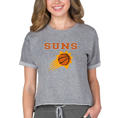 Phoenix Suns Concepts Sport NBA Women's Concepts Mainstream Terry SS Top On Sale