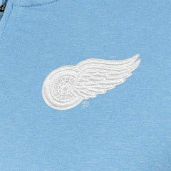 Detroit Red Wings Antigua Women's White Logo Mentor Quarter-Zip Jacket On Sale