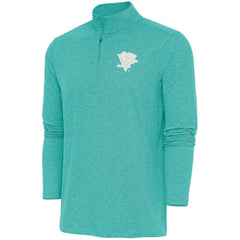 Pittsburgh Penguins Antigua White Logo Hunk Quarter-Zip Pullover On Sale
