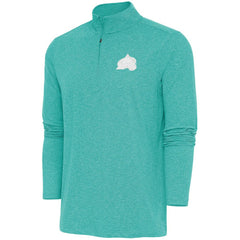 Colorado Avalanche Antigua White Logo Hunk Quarter-Zip Pullover For Sale