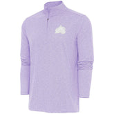 Colorado Avalanche Antigua White Logo Hunk Quarter-Zip Pullover Sale