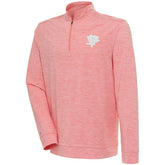 Pittsburgh Penguins Antigua White Logo Bright Quarter-Zip Pullover Sale