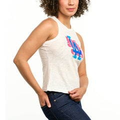Los Angeles Dodgers Lusso Women's Lourdes Tank Top | MLB Near me