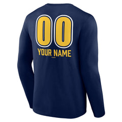 Milwaukee Brewers Personalized Name & Number Fastball Long Sleeve T-Shirt | MLB US