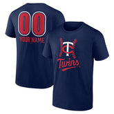 Minnesota Twins Personalized Name & Number Fastball T-Shirt | MLB New