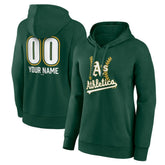 Athletics Women's Personalized Name & Number Fastball Pullover Hoodie | MLB Shop