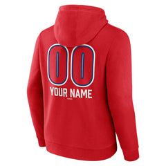 Philadelphia Phillies Personalized Name & Number Fastball Pullover Hoodie | MLB Near me
