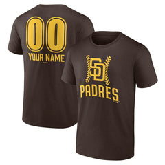 San Diego Padres Personalized Name & Number Fastball T-Shirt | MLB On Sale
