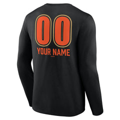 San Francisco Giants Personalized Name & Number Fastball Long Sleeve T-Shirt | MLB On Sale