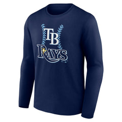 Tampa Bay Rays Personalized Name & Number Fastball Long Sleeve T-Shirt | MLB For sale