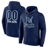 Tampa Bay Rays Personalized Name & Number Fastball Pullover Hoodie | MLB On Sale