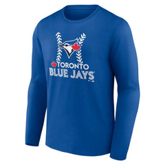 Toronto Blue Jays Personalized Name & Number Fastball Long Sleeve T-Shirt | MLB Near me