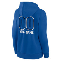 Toronto Blue Jays Women's Personalized Name & Number Fastball Pullover Hoodie | MLB US