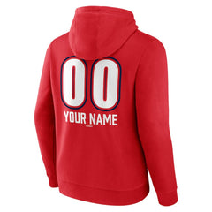 Washington Nationals Personalized Name & Number Fastball Pullover Hoodie | MLB Near me