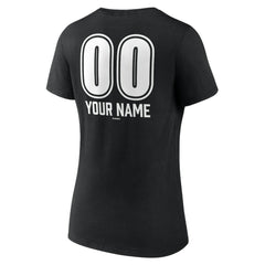 Los Angeles Dodgers Women's Personalized Name & Number Fastball V-Neck T-Shirt | MLB Sale