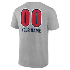 Atlanta Braves Personalized Name & Number Fastball T-Shirt | MLB New