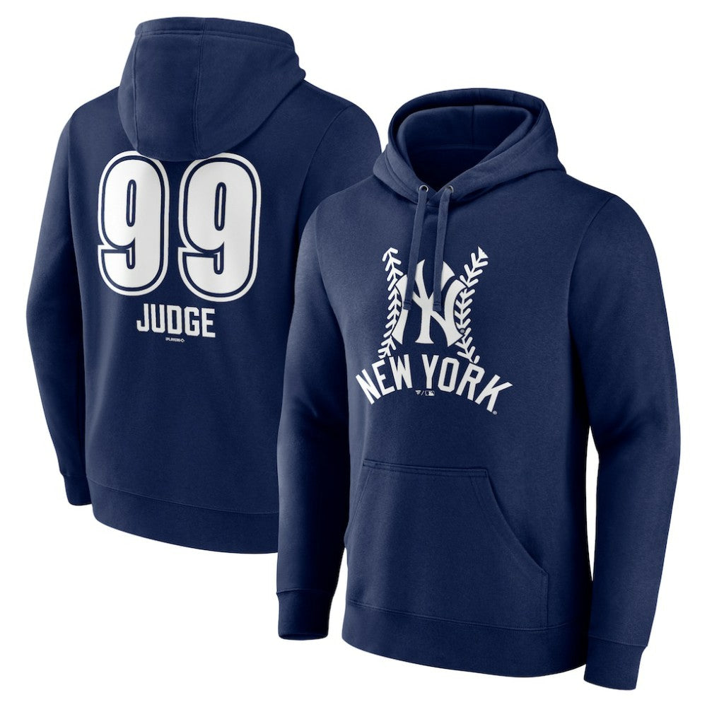 Aaron Judge New York Yankees Fastball Player Name & Number Pullover Hoodie | MLB New