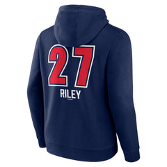 Austin Riley Atlanta Braves Fastball Player Name & Number Pullover Hoodie | MLB US