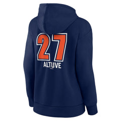 Jose Altuve Houston Astros Women's Fastball Player Name & Number Pullover Hoodie | MLB Shop