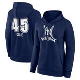 Gerrit Cole New York Yankees Women's Fastball Player Name & Number Pullover Hoodie | MLB For sale