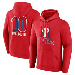 J.T. Realmuto Philadelphia Phillies Fastball Player Name & Number Pullover Hoodie | MLB New
