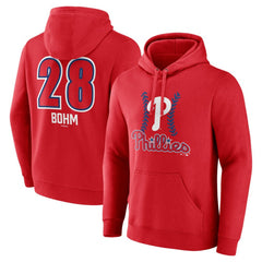Alec Bohm Philadelphia Phillies Fastball Player Name & Number Pullover Hoodie | MLB Shop