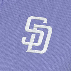San Diego Padres Antigua Women's Finish Quarter-Zip Pullover Top | MLB Discount