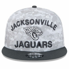 Jacksonville Jaguars New Era 2024 Salute To Service 9FIFTY Snapback Hat