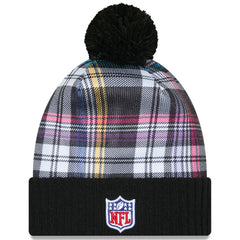 New York Jets New Era 2024 NFL Crucial Catch Cuffed Knit Hat with Pom