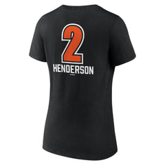 Gunnar Henderson Baltimore Orioles Women's Fastball Player Name & Number V-Neck T-Shirt | MLB Near me