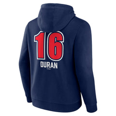 Jarren Duran Boston Red Sox Fastball Player Name & Number Pullover Hoodie | MLB Outlet