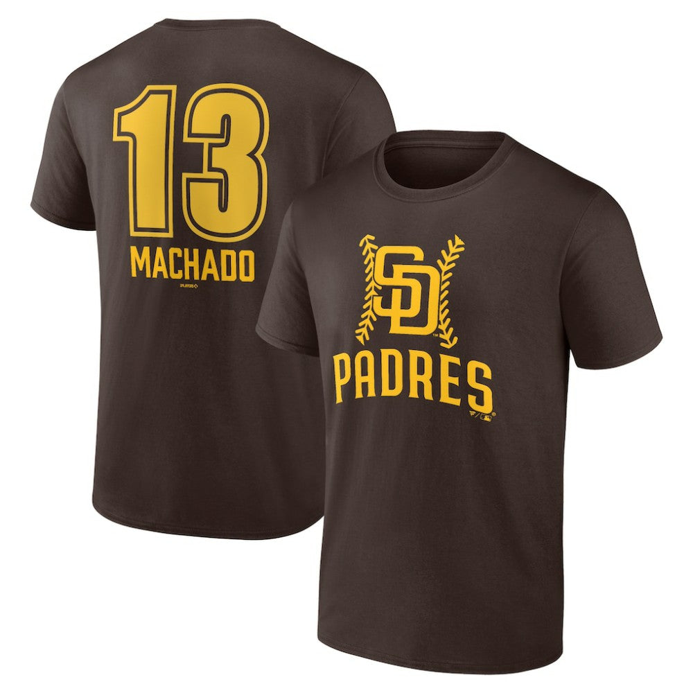 Manny Machado San Diego Padres Fastball Player Name & Number T-Shirt | MLB US
