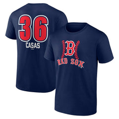Triston Casas Boston Red Sox Fastball Player Name & Number T-Shirt | MLB New