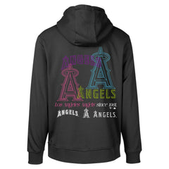 Los Angeles Angels Levelwear Podium Vintage Pullover Hoodie | MLB Discount