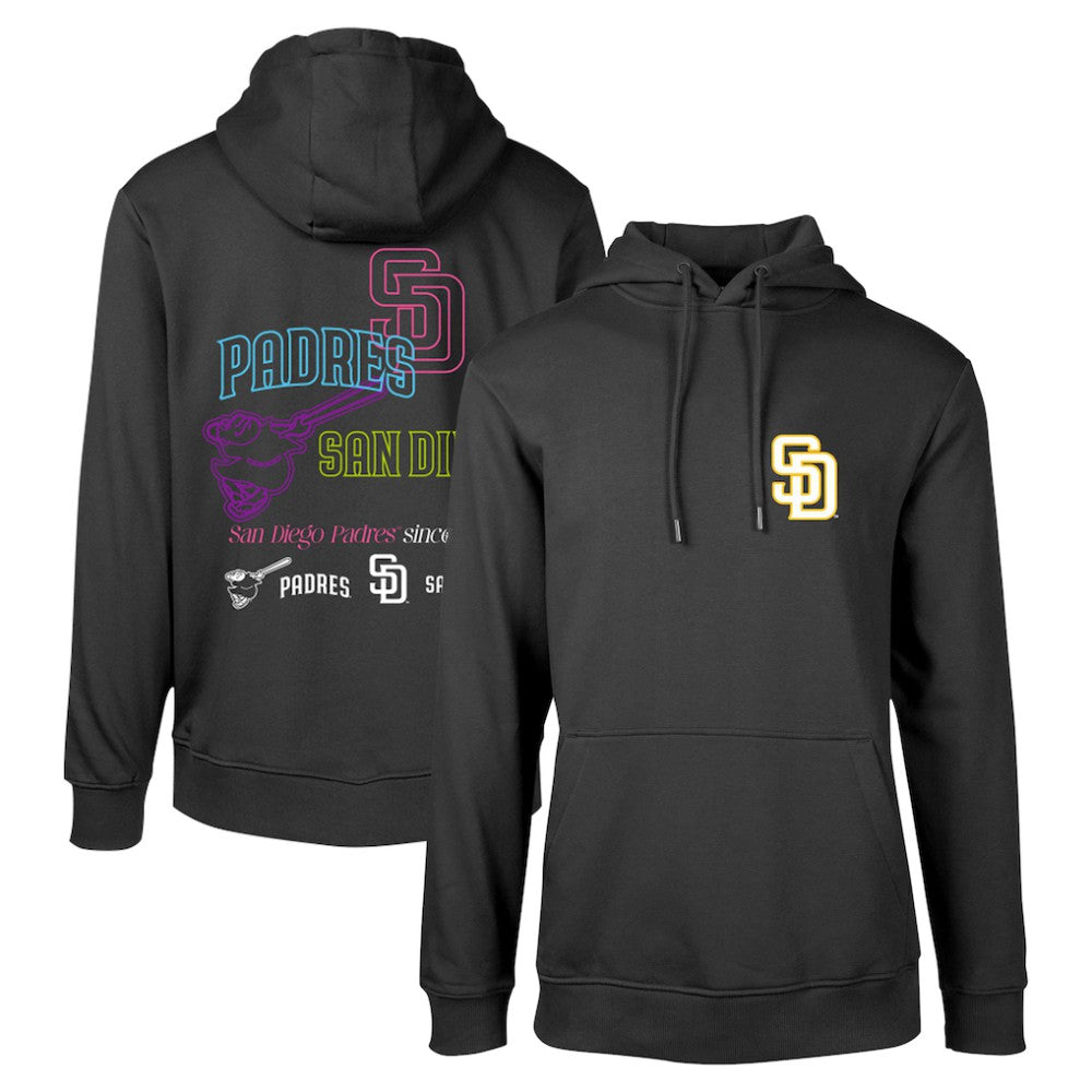 San Diego Padres Levelwear Podium Vintage Pullover Hoodie | MLB New