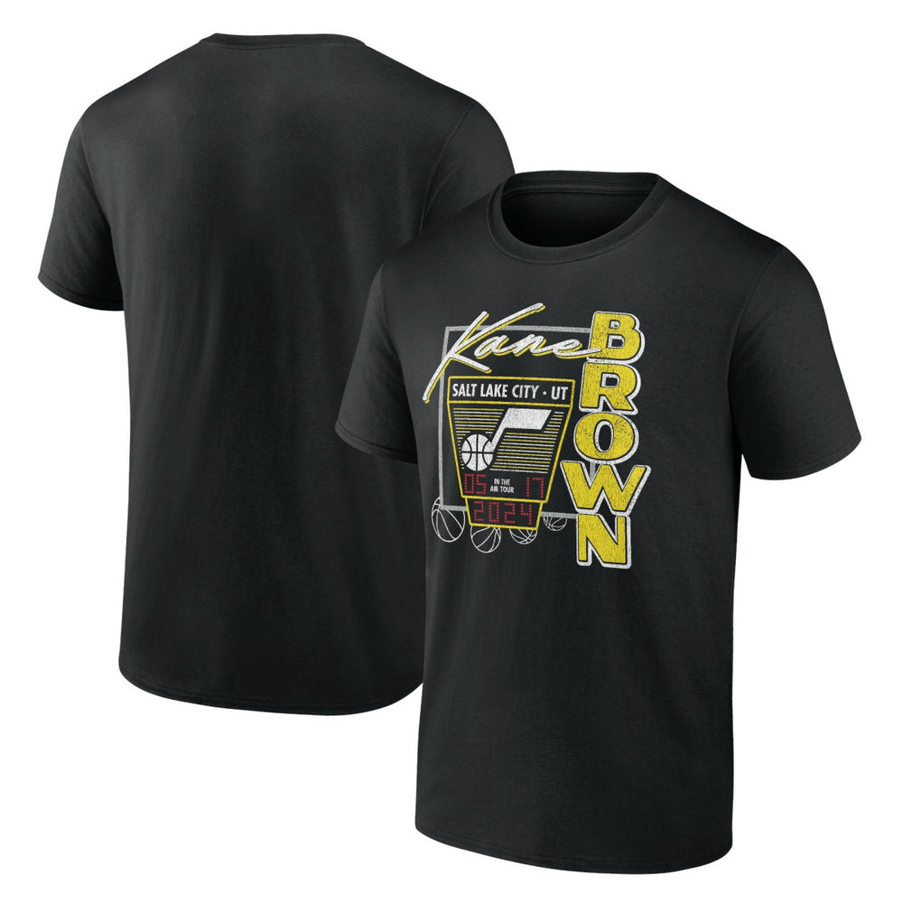 Kane Brown x Utah Jazz T-Shirt For Sale