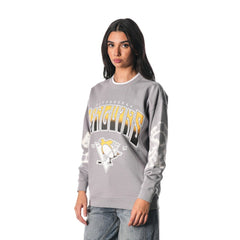 Pittsburgh Penguins The Wild Collective Unisex Tie-Dye Double Collar Pullover Sweatshirt Online