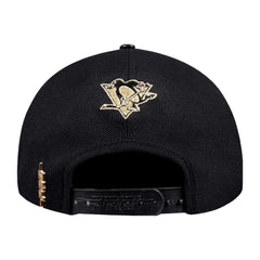 Pittsburgh Penguins Pro Standard Metallic Logo Pinch Front Adjustable Hat On Sale