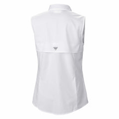 Houston Texans Columbia Women's PFG Tamiami Omni-Shade Sleeveless Button-Up Shirt