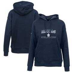 Toronto Maple Leafs Levelwear Women's Retro Adorn Spellout Pullover Hoodie For Sale