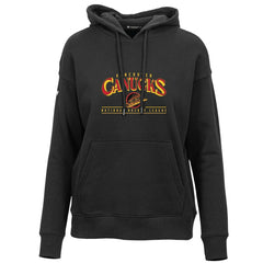 Vancouver Canucks Levelwear Women's Retro Adorn Spellout Pullover Hoodie On Sale
