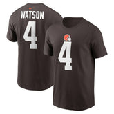 Cleveland Browns Nike Deshaun Watson Player Name & Number T-Shirt
