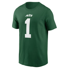 New York Jets Nike Sauce Gardner Name & Number T-Shirt