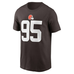 Cleveland Browns Nike Myles Garrett Player Name & Number T-Shirt