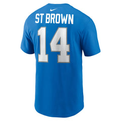 Detroit Lions Nike Amon-Ra St. Brown Name & Number T-Shirt