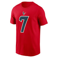 Houston Texans Nike C.J. Stroud Player Name & Number T-Shirt