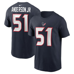 Houston Texans Nike Will Anderson Jr. Player Name & Number T-Shirt